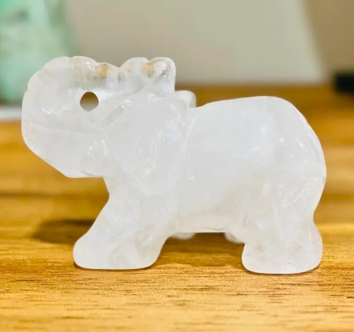 Eléphant Cristal de roche