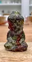 Bouddha Jaspe Sang de Dragon