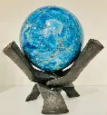 Sphère Apatite bleue