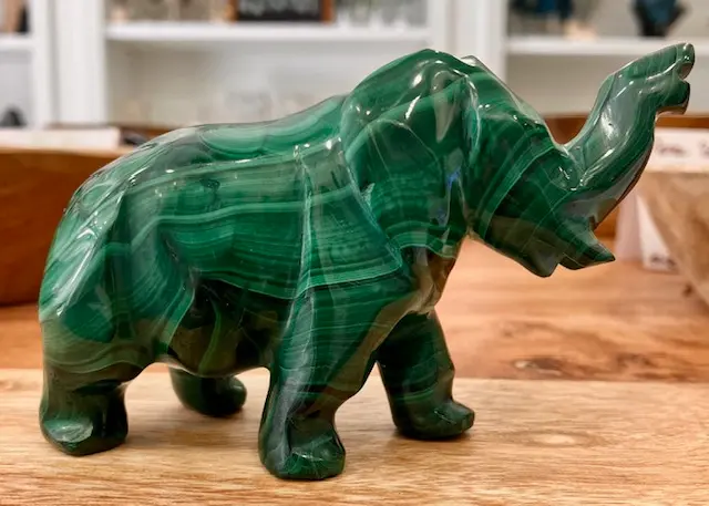 Eléphant Malachite