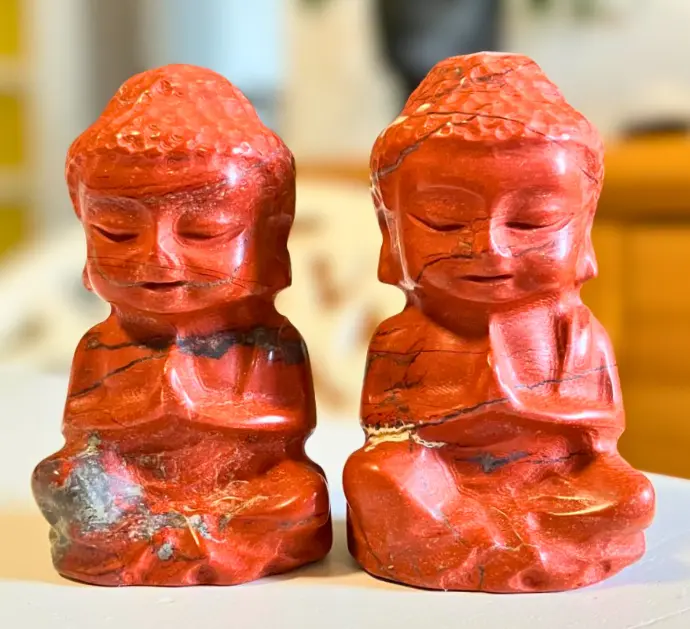 Bouddha Jaspe Rouge