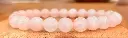 Bracelet Quartz rose du Brésil 8mm