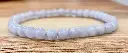Bracelet Calcédoine Bleue 4,5 - 5,5mm