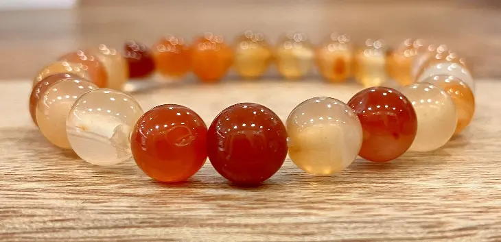 Bracelet Cornaline 8mm