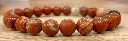 Bracelet Jaspe Rouge 8mm