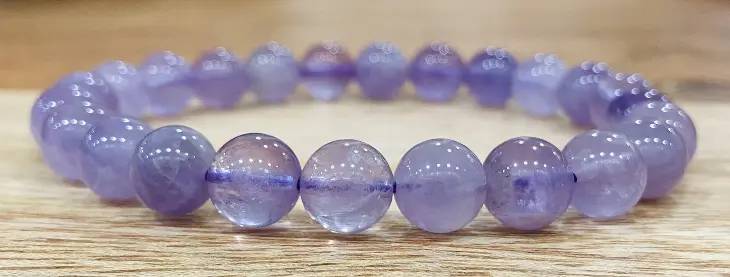Bracelet Améthyste lavande 8mm Brésil