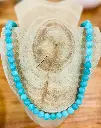 Collier Amazonite du Pérou 6mm