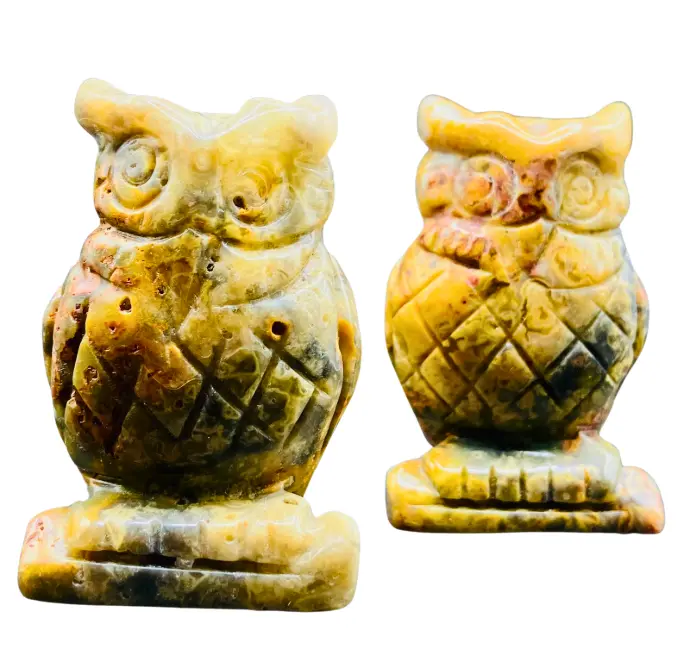 Chouette Agate Crazy Lace