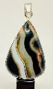 Pendentif Agate du Botswana
