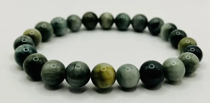Bracelet Tourmaline Œil de chat 8mm