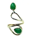 Bague Aventurine verte