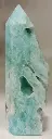 Pointe semi polie Aragonite bleue