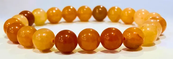 Bracelet Aventurine Orange 8mm