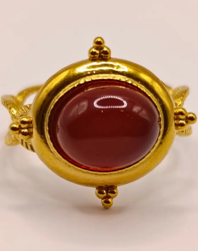 Bague Cornaline