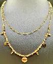Collier Duo Œil de Tigre