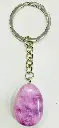 Porte clé en Lépidolite