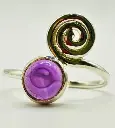 Bague Améthyste en Argent 925