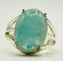 Bague Aigue-Marine en Argent 925
