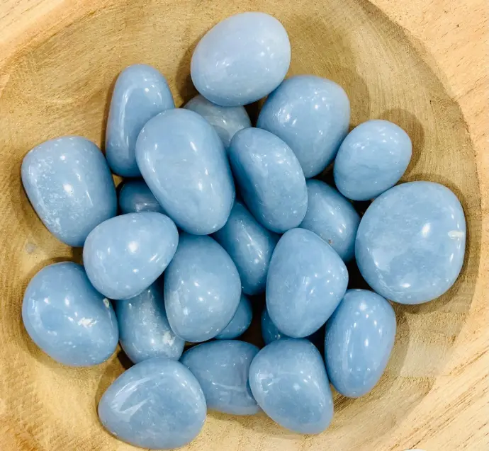 Pierres roulées Angélite