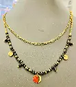 Collier Duo Onyx