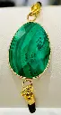 Bracelet cordon réglable en Malachite