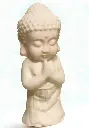 Bouddha Indien en Jade Blanc