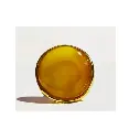 Bague Ambre Miel Plaqué Or