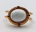 Bague Howlite