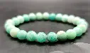 Bracelet Amazonite 8mm Pérou
