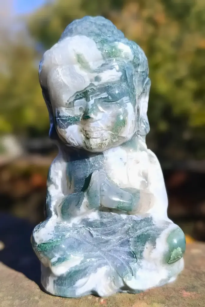 Bouddha Agate Mousse