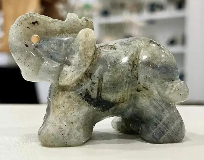Eléphant Labradorite