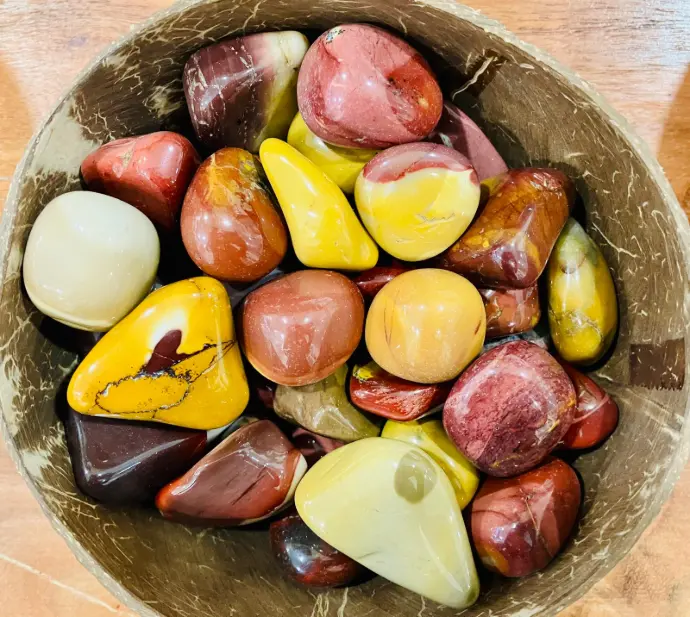 Pierres roulées Jaspe Mokaïte