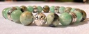 Bracelet Amazonite du Pérou - Turquoise d'Afrique