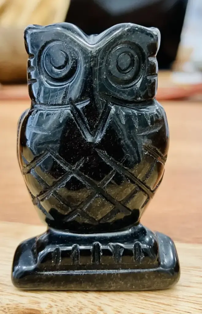 Chouette Obsidienne noire