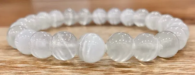 Bracelet Sélénite 8mm