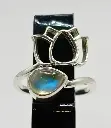Bague Labradorite en Argent 925
