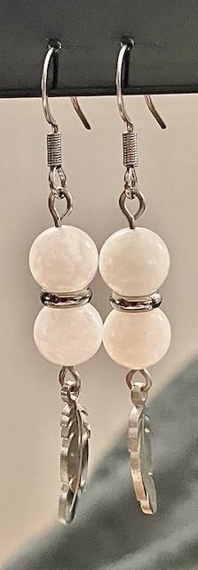 Boucles d'oreilles en Pierre de lune