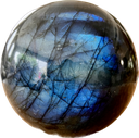 Sphère Labradorite Bleue