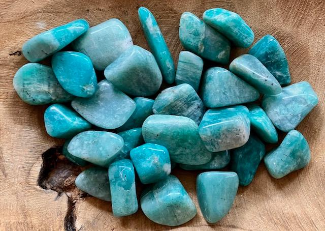 Pierres roulées Amazonite