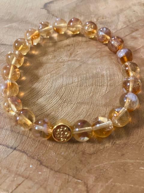 Bracelet Citrine "Abondance"