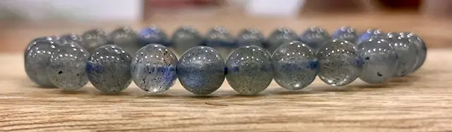 Bracelet Labradorite 6mm (Taille petit poignet/enfant)