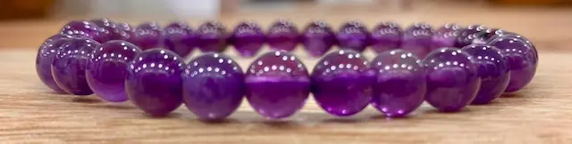 Bracelet Améthyste 6mm Brésil