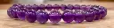 Bracelet Améthyste 6mm Brésil
