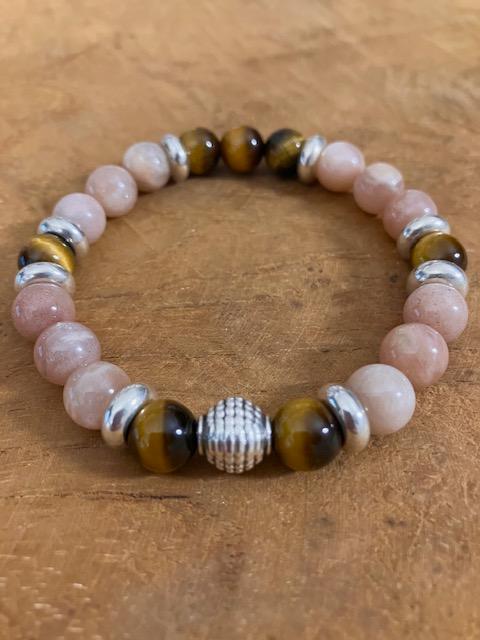 Bracelet Pierre de soleil - Œil de tigre