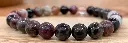 Bracelet Tourmaline Multicolore 8mm (Taille grand poignet)
