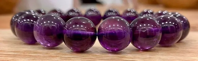 Bracelet Améthyste 12mm Brésil