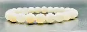 Bracelet Pierre de Lune Blanche 8mm