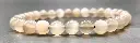 Bracelet Pierre de Lune Grise 6mm