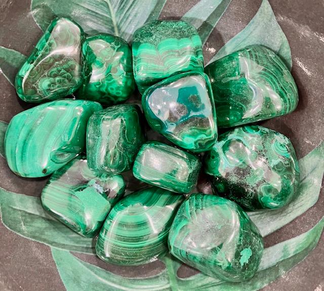 Pierres roulées Malachite