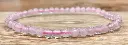 Bracelet Quartz Rose 4mm